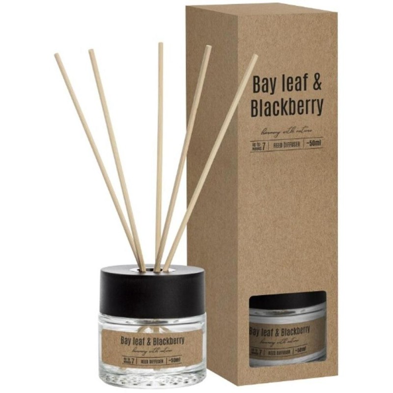 Odorizant Difuzor cu Betisoare pentru Casa, Dafin si Mure, 50 ml, Bispol