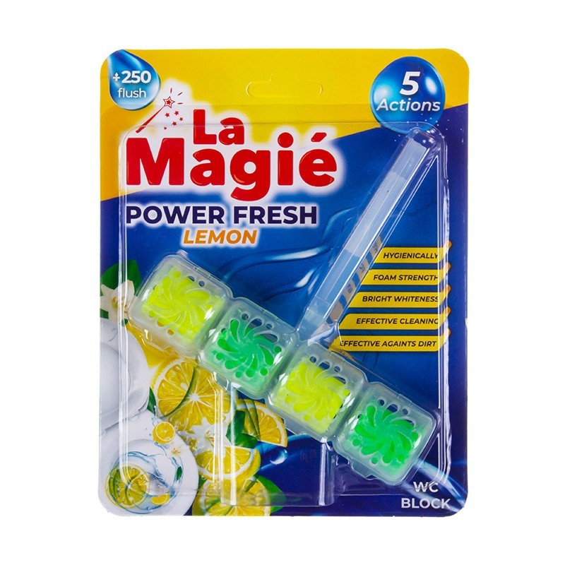 Odorizant pentru Toaleta La Magie Mike Lemon 40 g