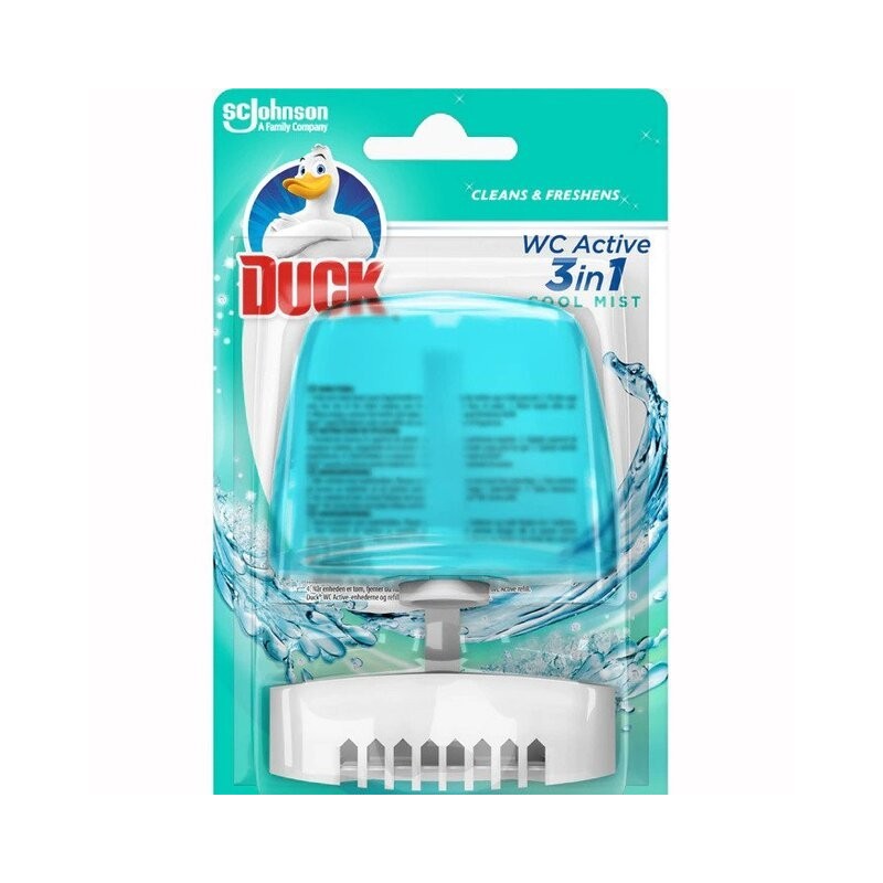 Odorizant Toaleta Aparat cu Lichid Duck 3 in 1 Cool Mist 55 ml