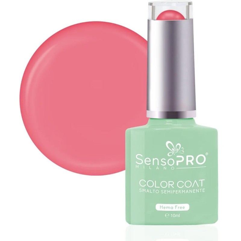 Oja Semipermanenta, 12 Raspberry Passion, SensoPRO Milano Hema Free, 10 ml