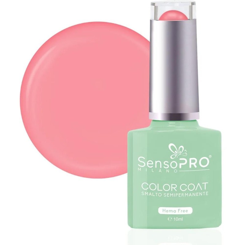 Oja Semipermanenta, 13 Pastel Candy, SensoPRO Milano Hema Free, 10 ml