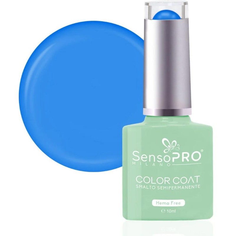 Oja Semipermanenta, 49 Azure Whisper, SensoPRO Milano Hema Free, 10 ml