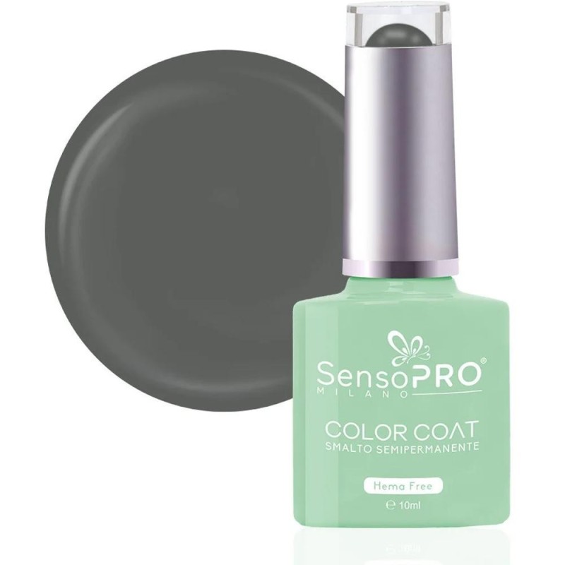 Oja Semipermanenta, 76 Sage Grey, SensoPRO Milano Hema Free, 10 ml