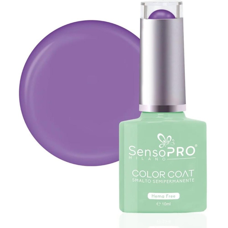 Oja Semipermanenta, 78 Lilac Silk, SensoPRO Milano Hema Free, 10 ml