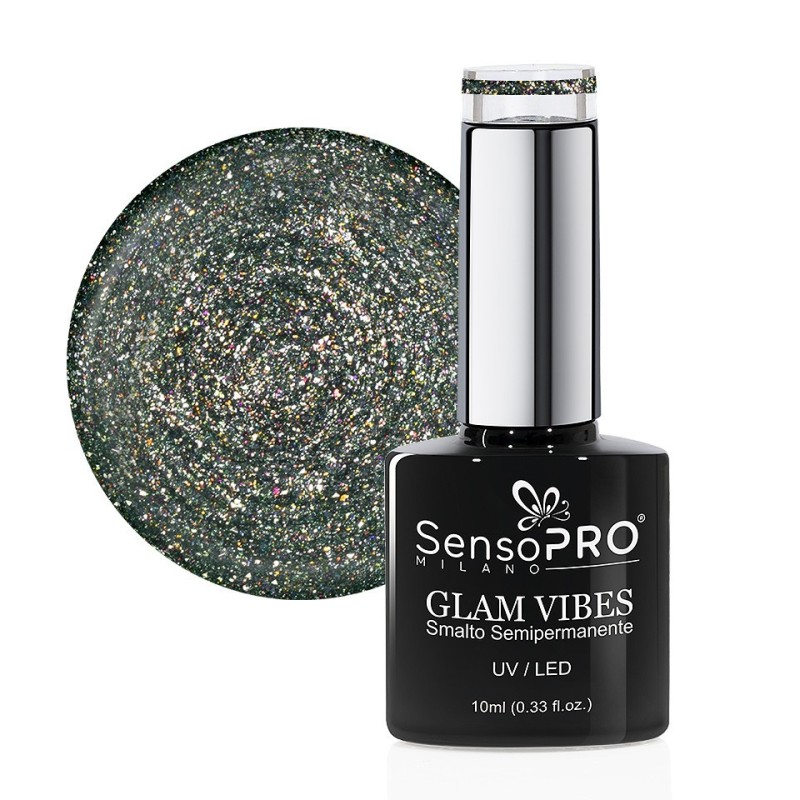 Oja Semipermanenta Glam Vibes SensoPRO Milano 10 ml, Casino Night 40