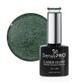 Oja Semipermanenta Holografica Laser Glow SensoPRO Milano 10 ml, Rare Emerald 25
