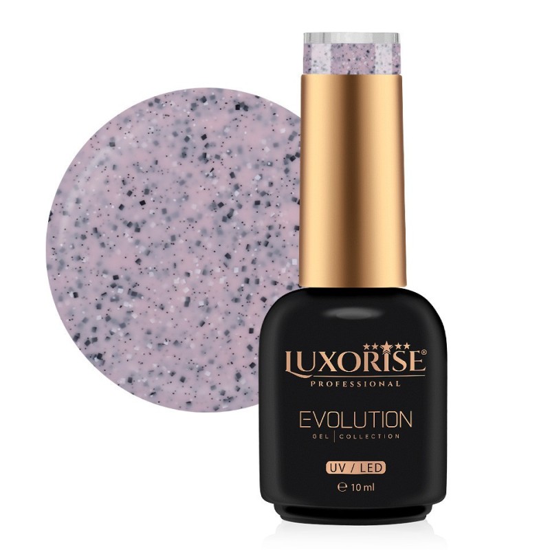 Oja Semipermanenta Luxorise Evolution, Crazy In Dots, Confetti Party 10 ml