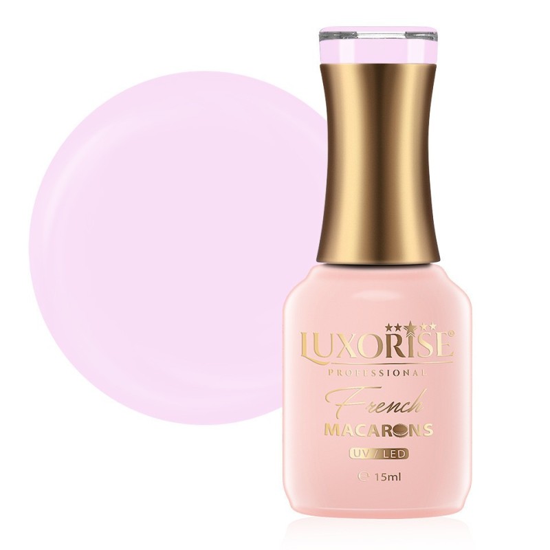 Oja Semipermanenta Luxorise French Macarons Collection, Turkish Delight 15 ml