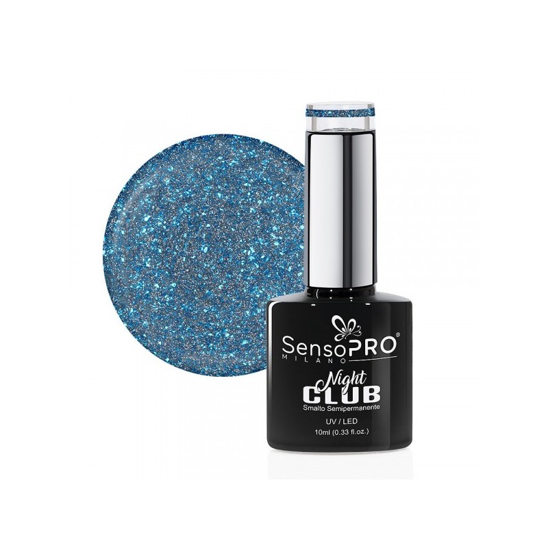 Oja Semipermanenta Night Club SensoPRO Milano, 10 ml, Vegas Elixir 12