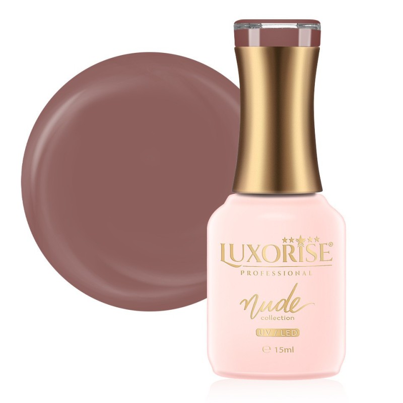 Oja Semipermanenta Nude Collection Luxorise, Brown Sugar 15 ml