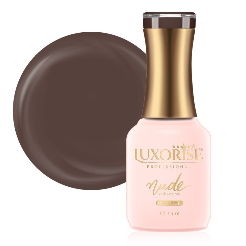 Oja Semipermanenta Nude Collection Luxorise, Chocolate Greedy 15 ml