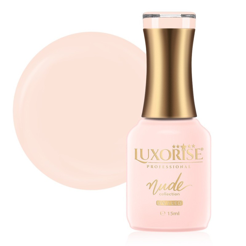 Oja Semipermanenta Nude Collection Luxorise, Soft Nude 15 ml