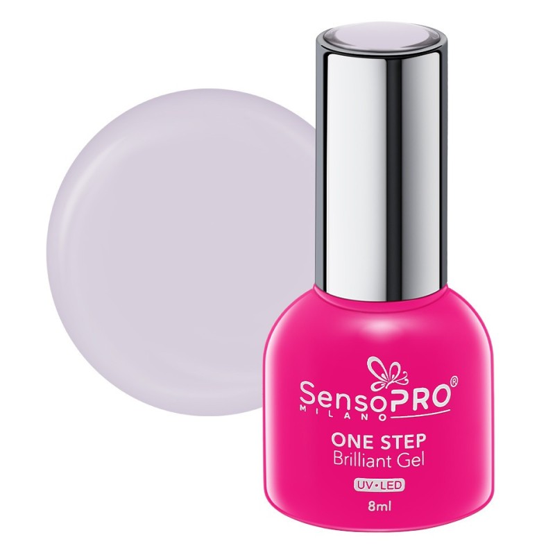 Oja Semipermanenta One Step Brilliant Gel SensoPRO Milano 8 ml, Orchid Dream 24