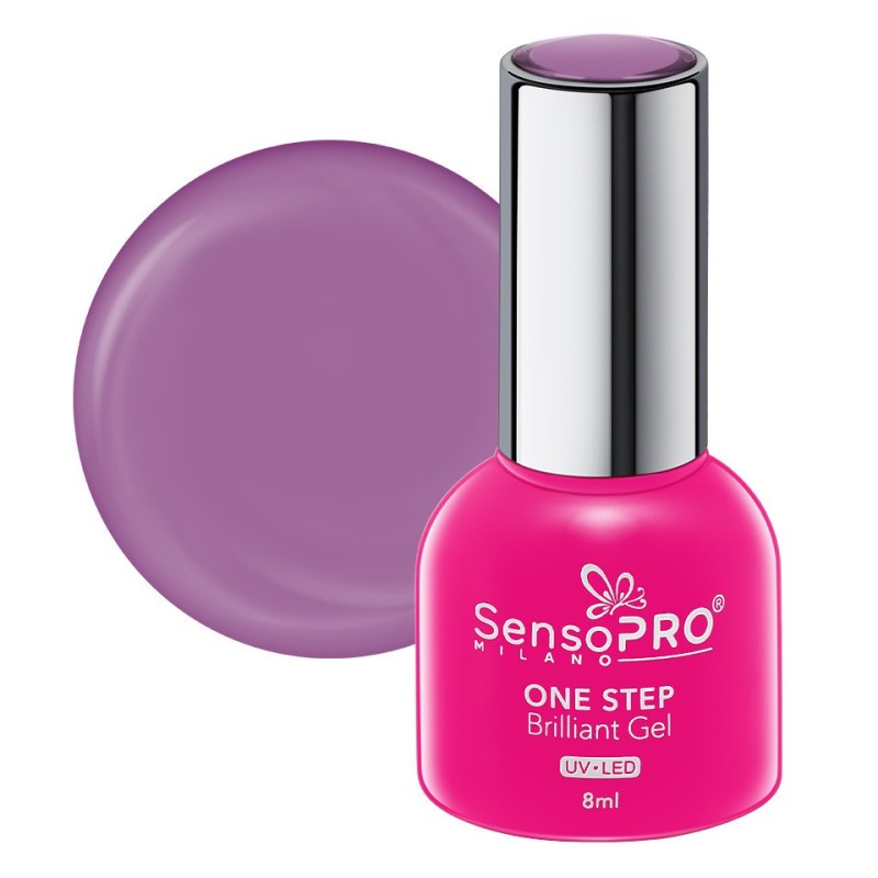 Oja Semipermanenta One Step Brilliant Gel SensoPRO Milano, 8 ml, Selective Tease 70