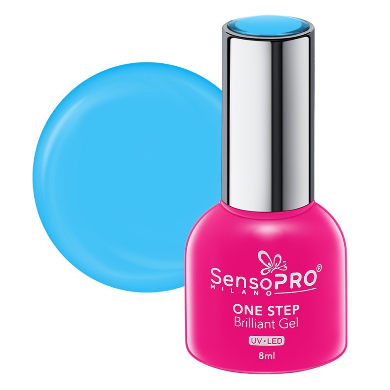 Oja Semipermanenta One Step Brilliant Gel SensoPRO Milano 8 ml, Zen Desire 21