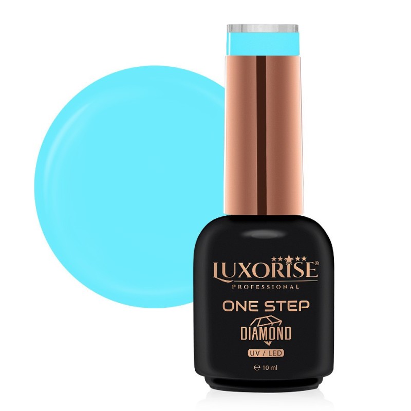 Oja Semipermanenta One Step, Diamond Blue Fame 10 ml, Luxorise