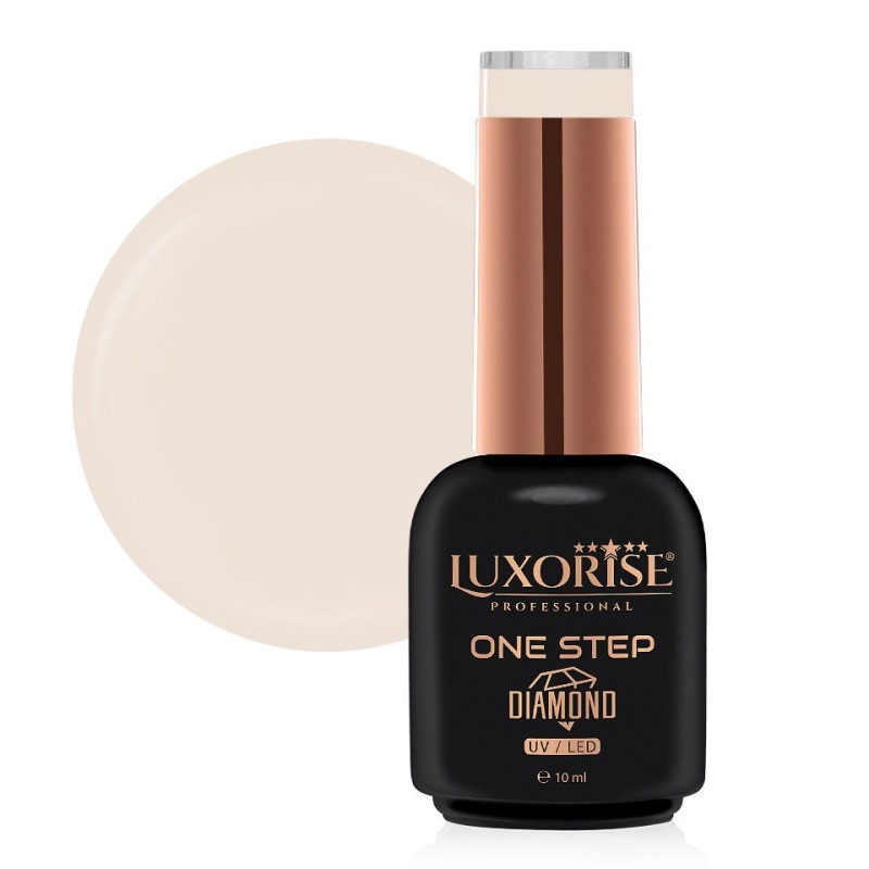Oja Semipermanenta One Step, Diamond Forever Nude 10 ml, Luxorise