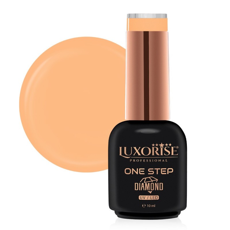 Oja Semipermanenta One Step, Diamond Orange Sorbet 10 ml, Luxorise