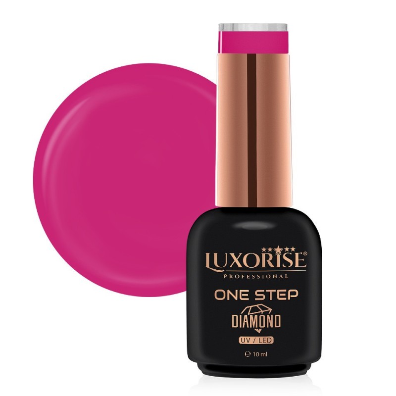Oja Semipermanenta One Step, Diamond Pinky Pink 10 ml, Luxorise