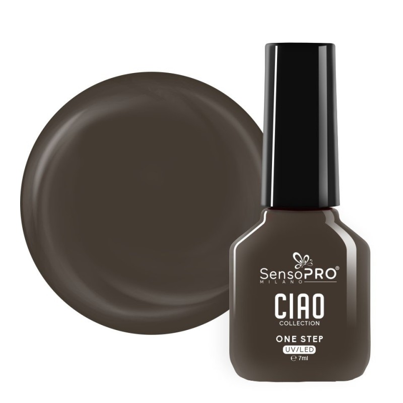 Oja Semipermanenta One Step, Glimmering Graphite, SensoPRO Ciao Collection, 7 ml
