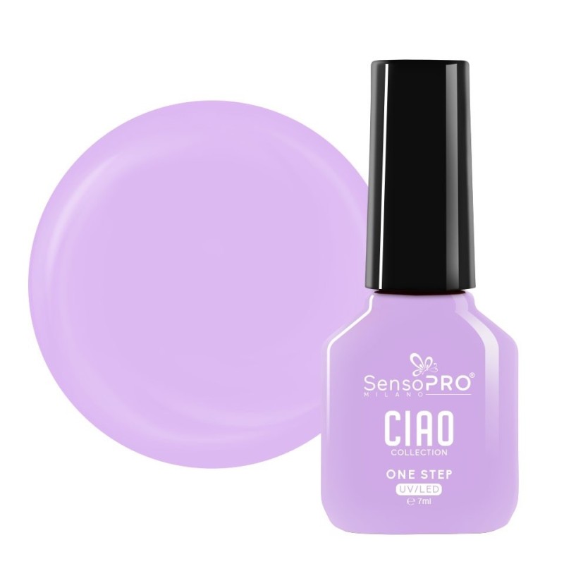 Oja Semipermanenta One Step, Lilac Whisper, SensoPRO Ciao Collection, 7 ml