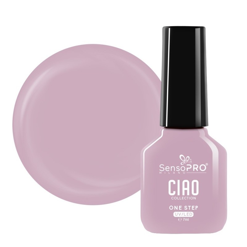 Oja Semipermanenta One Step, Nude Reflection, SensoPRO Ciao Collection, 7 ml