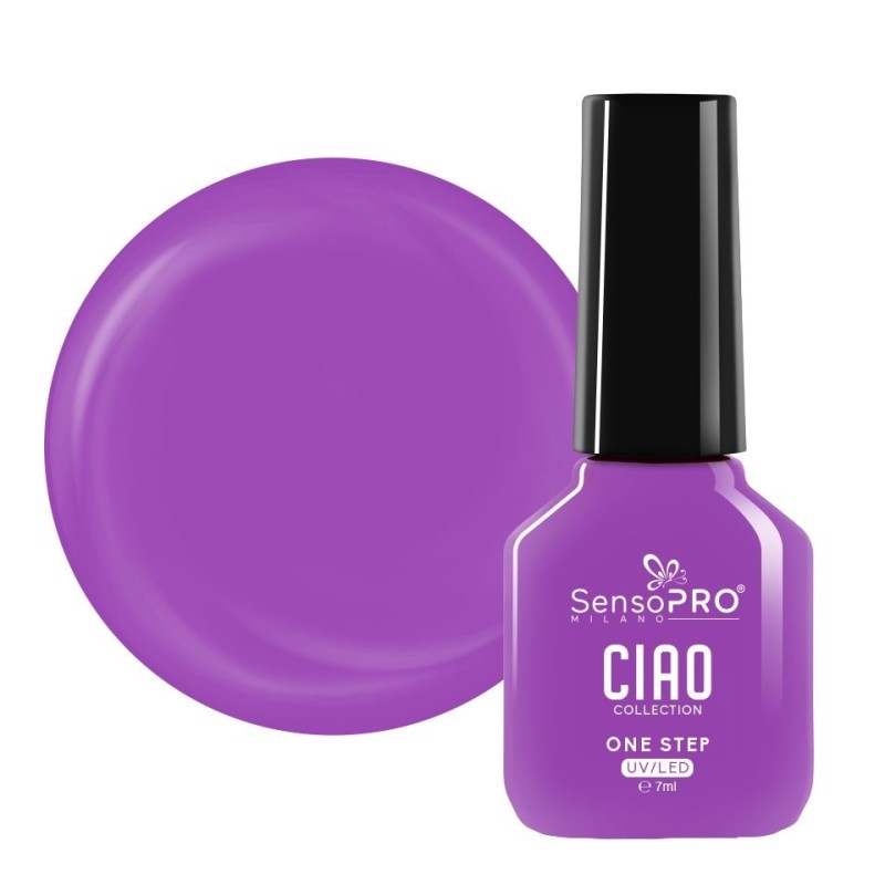Oja Semipermanenta One Step, Royal Amethyst, SensoPRO Ciao Collection, 7 ml