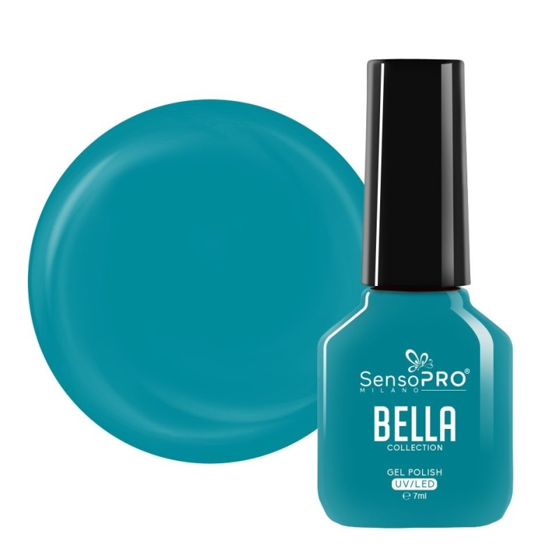 Oja Semipermanenta One Step, Teal Eyes, SensoPRO Bella Collection, 7 ml