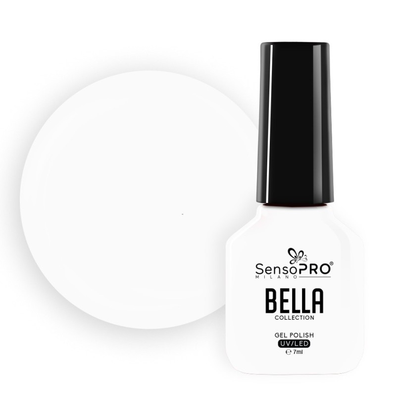 Oja Semipermanenta One Step, White Elegance, SensoPRO Bella Collection, 7 ml