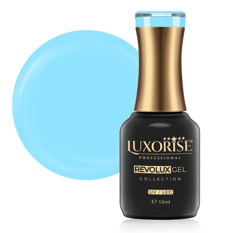 Oja Semipermanenta Revolux Luxorise, Blue Buzz 15 ml