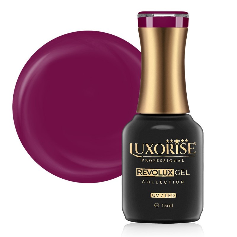 Oja Semipermanenta Revolux Luxorise, Fuchsia Music 15 ml