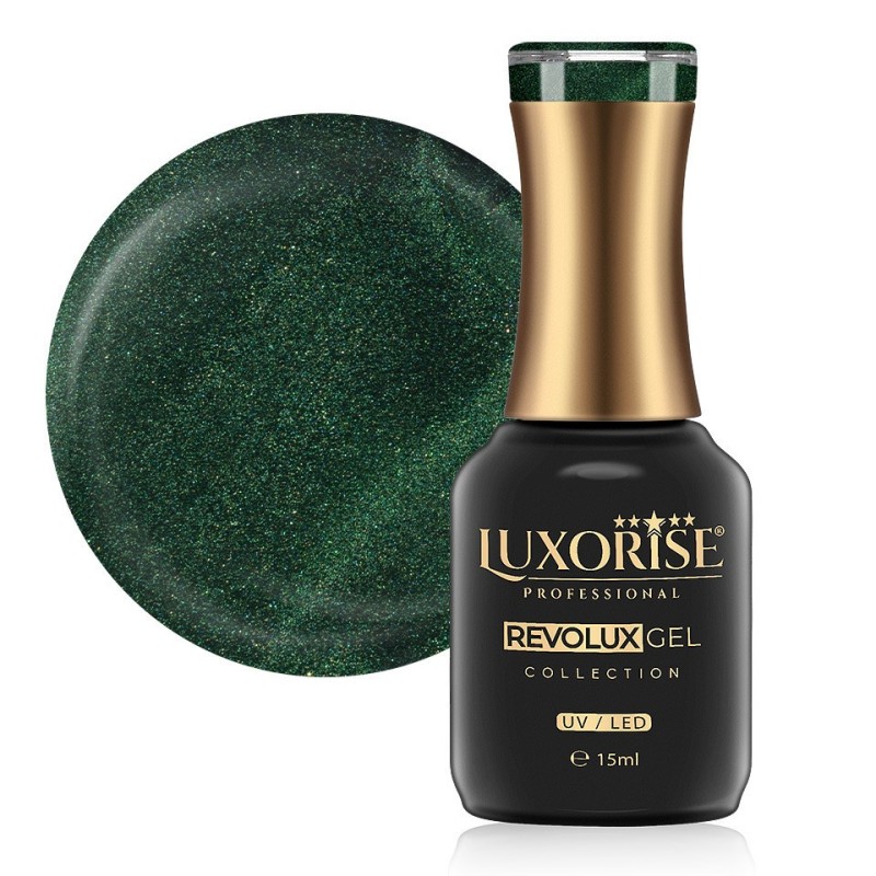 Oja Semipermanenta Revolux Luxorise, Glossy Clover 15 ml