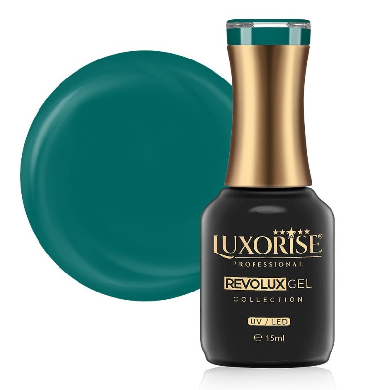 Oja Semipermanenta Revolux Luxorise, Lure Green 15 ml