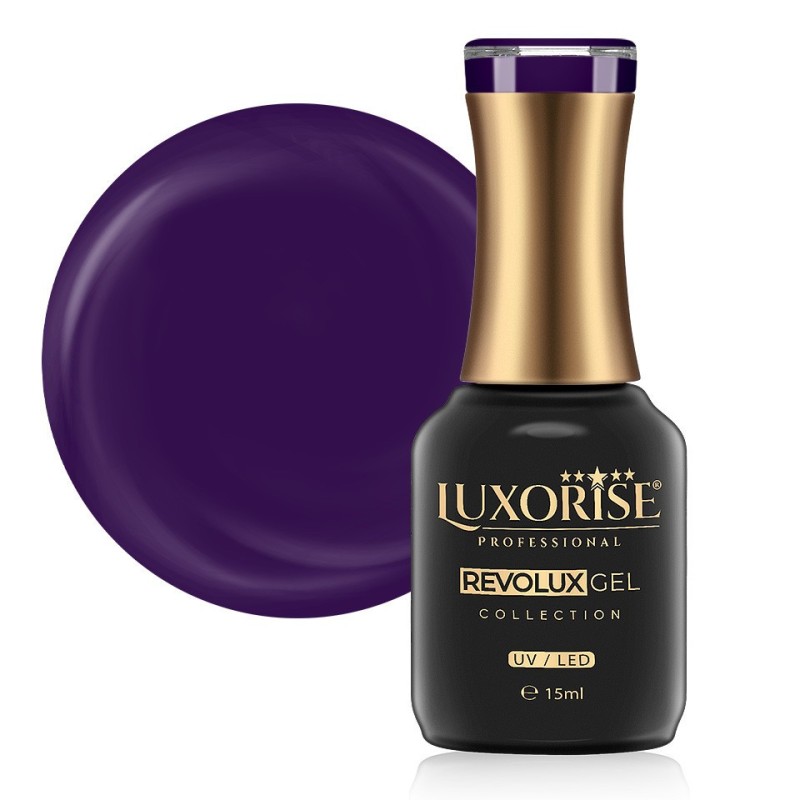 Oja Semipermanenta Revolux Luxorise, Purple Alert 15 ml