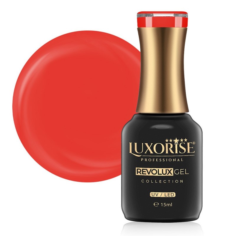 Oja Semipermanenta Revolux Luxorise, Red Apple 15 ml