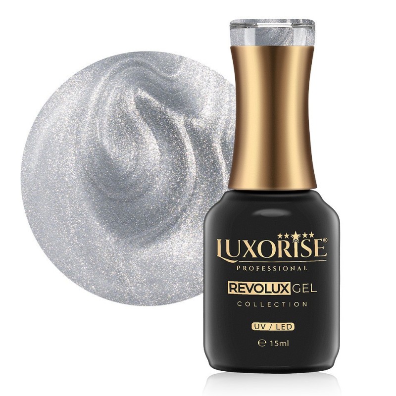 Oja Semipermanenta Revolux Luxorise, Snow Queen 15 ml