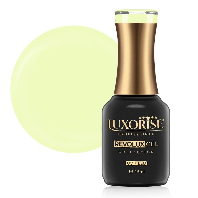 Oja Semipermanenta Revolux Luxorise, Stiletto Sun 15 ml