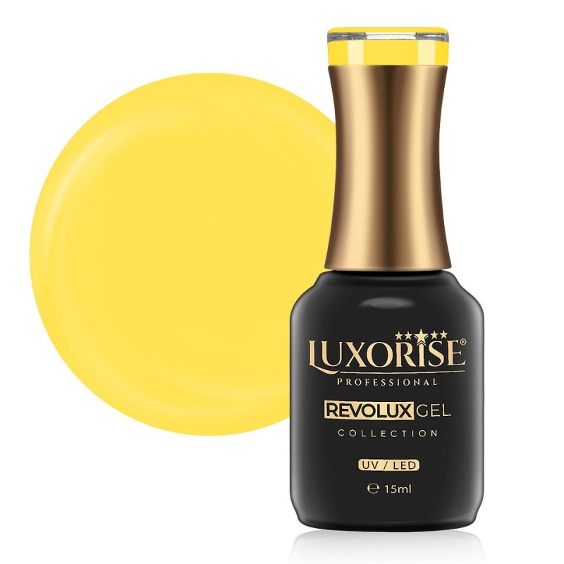 Oja Semipermanenta Revolux Luxorise, Yellow Future 15 ml