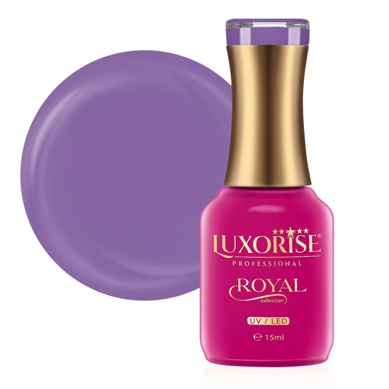 Oja Semipermanenta Royal Collection Luxorise, Royal Lavender 15 ml