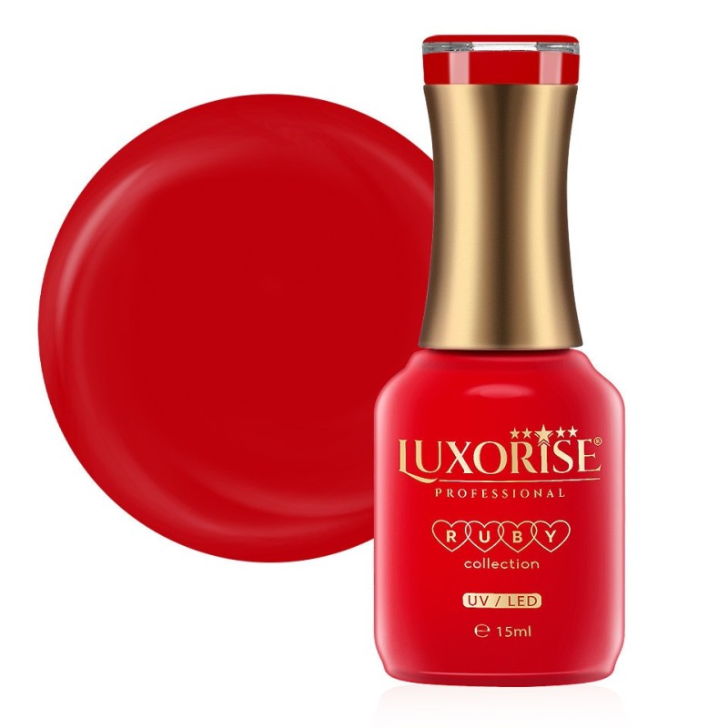 Oja Semipermanenta Ruby Collection Luxorise, Flirty Style 15 ml
