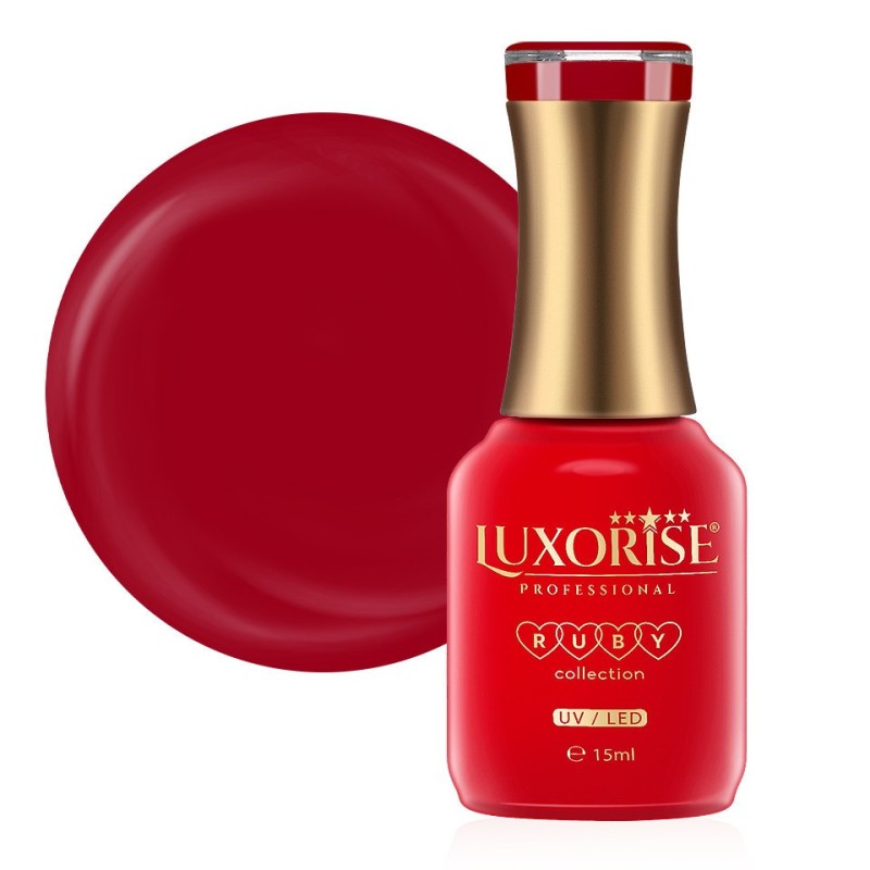 Oja Semipermanenta Ruby Collection Luxorise, Satin Obsession 15 ml