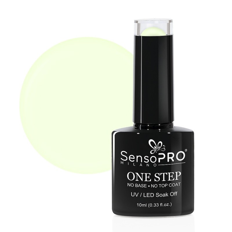 Oja Semipermanenta SensoPRO Milano, One Step 10 ml, Lime Cream 065