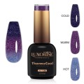 Oja Semipermanenta Termica 3 Culori Frozen Grape, Luxorise Thermocool, 10 ml