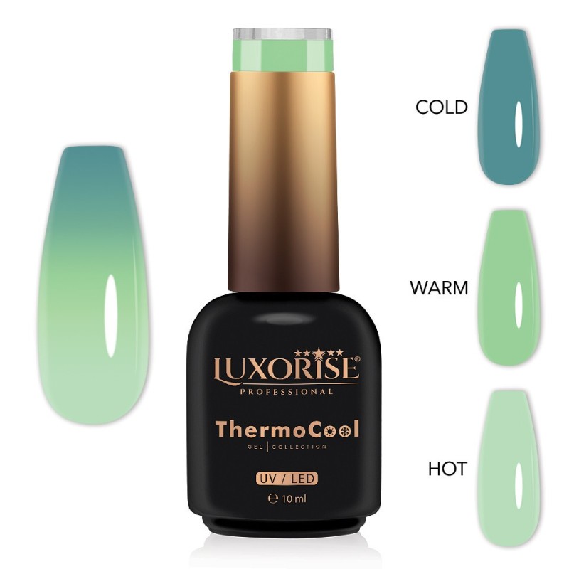 Oja Semipermanenta Termica 3 Culori Luxorise ThermoCool, Boho Belle, 10 ml
