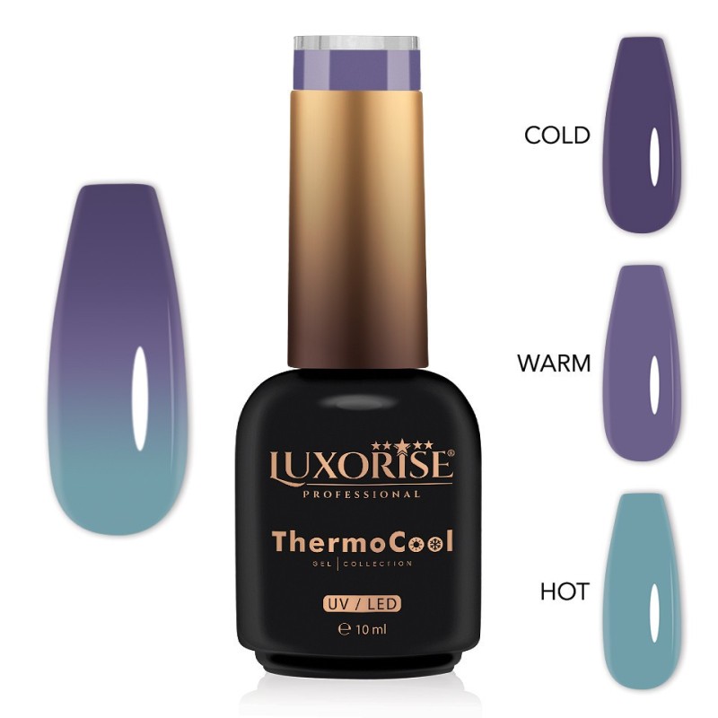 Oja Semipermanenta Termica 3 Culori Luxorise Thermocool, Celestial Dream 10 ml