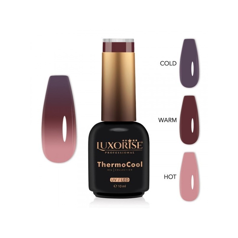 Oja Semipermanenta Termica 3 Culori Luxorise Thermocool, Urban Showtime 10 ml