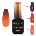 Oja Semipermanenta Termica 3 Culori Orange Flip, Luxorise Thermocool, 10 ml