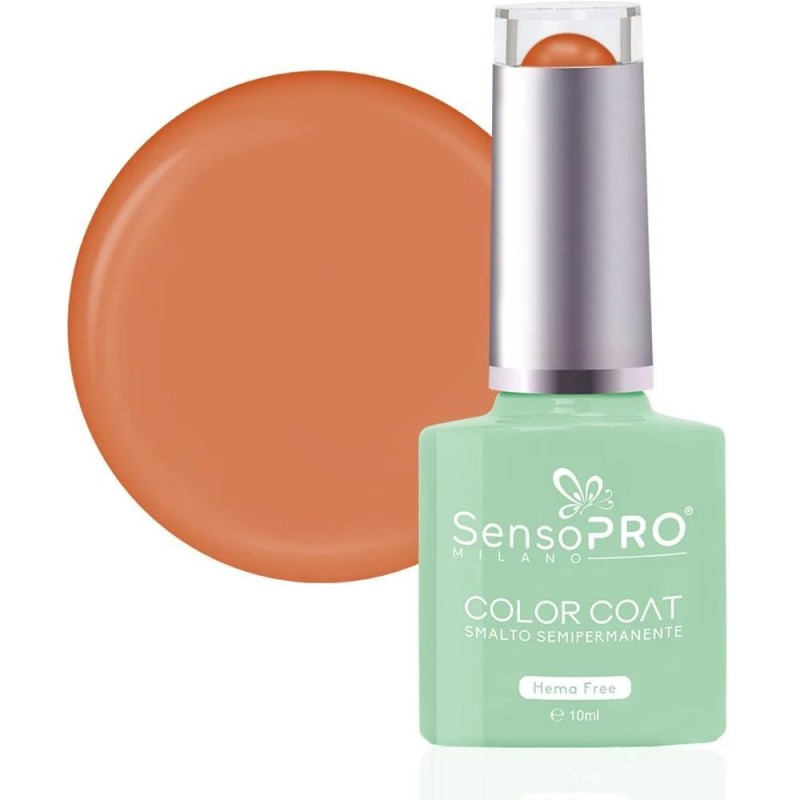 Oja Semipermanenta Viva Pure, 28 Soft Cherry, SensoPRO Milano Hema Free, 10 ml