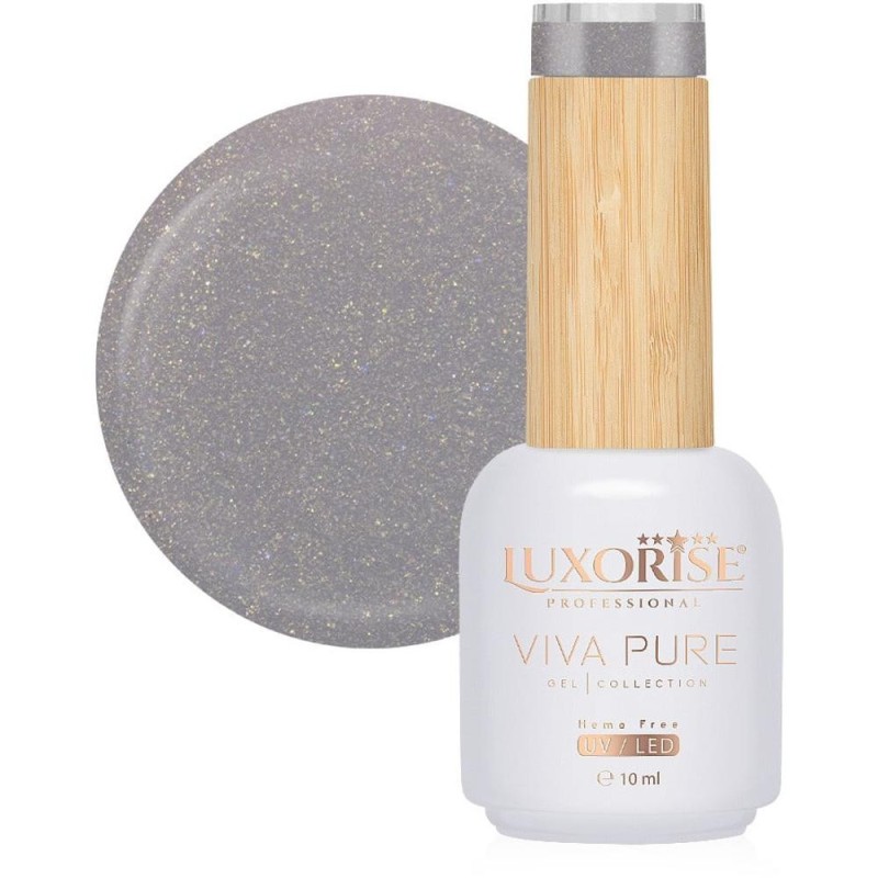 Oja Semipermanenta Viva Pure, Bourbon Brilliance, Luxorise Hema Free, 10 ml