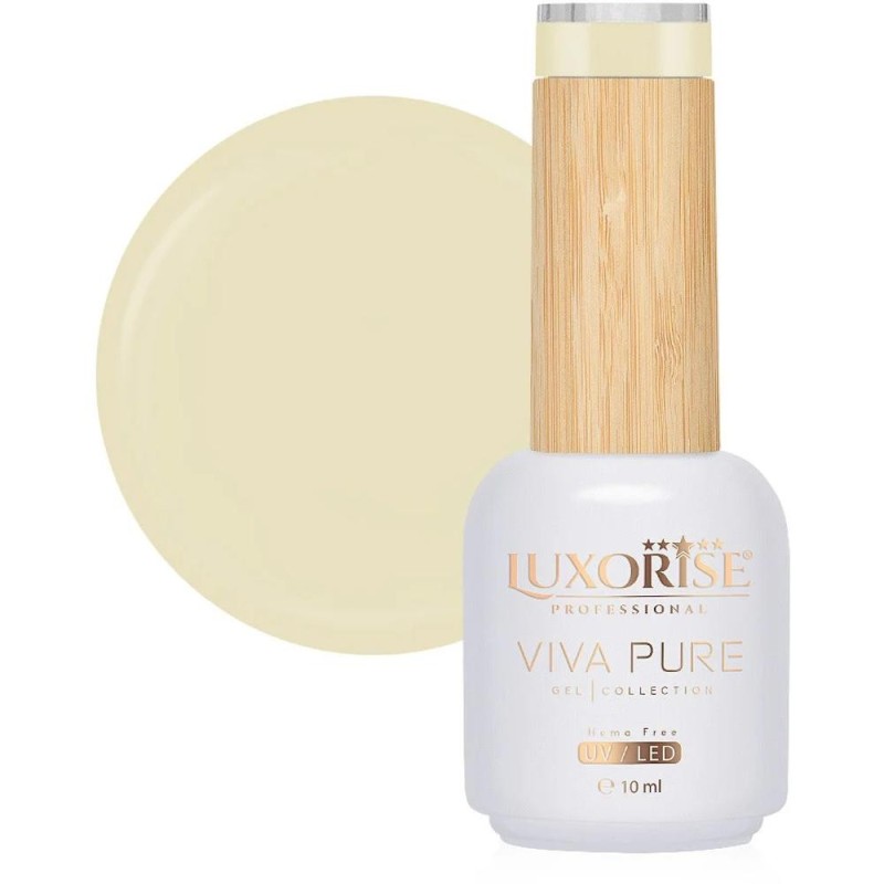 Oja Semipermanenta Viva Pure, Cappucino Moment, Luxorise Viva Pure, 10 ml